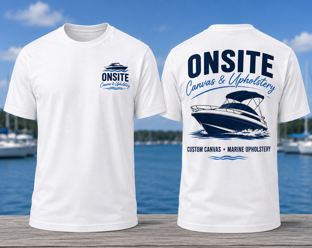 Onsite White Tee